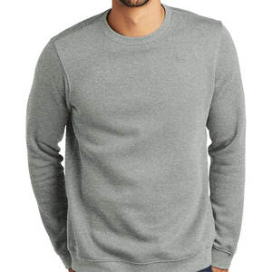 Wool/Cotton Winter OEM Custom Men's Crewneck <b>Pullover</b> Sweater Front Logo 300g Quick Dry Breathable Manufacturer 2026 - Product Image 2