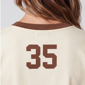 Camiseta de Béisbol Personalizada para Mujer, con Botones, Logotipo Personalizado, Sublimación Completa - Product Image 5
