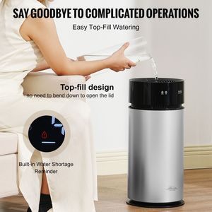 Umidificatore Intelligente con Purificatore d'Aria, 3 Velocità, 10L, 2.64G, Grande Capacità, Evaporativo per Tutta la Casa, per 270 Hotel - Product Image 5