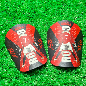 Espinilleras de Boxeo de Cuero Naranja con Logotipo Grabado, Protección Profesional, Marco de Acero al Carbono, Cierre de Tirón, Ligeras para Adultos - Product Image 6