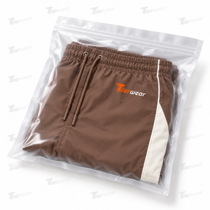 Shorts de course légers coupe-vent pour hommes, séchage rapide, polyester respirant, entraînement sportif, personnalisable OEM, dentelle satinée sur le devant - Product Image 5