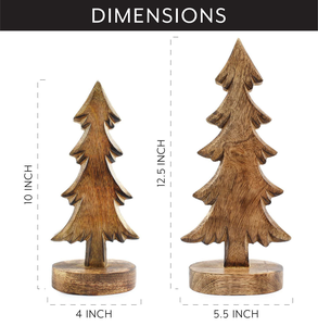 Wooden <b>Tree</b> Carving Christmas <b>Tree</b> Shape Ornaments, Desktop Decorations, Christmas Office Decorations - Product Image 4