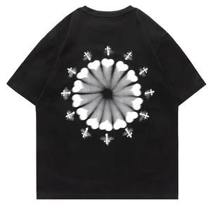 Custom Logo Puff Print T Shirt Oversized T-shirt Vintage Tshirt Custom 3d Foam Puff Print T Shirt - Product Image 6