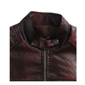 Chaquetas de Cuero Genuino para Hombre, Invierno 2024, Tallas Grandes, Diseños Personalizados, Resistentes al Viento - Product Image 3
