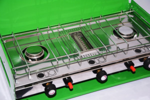 BBQ-136A en gros Zhanbang extérieur Portable Camping cuisinière à <span class=keywords><strong>gaz</strong></span> avec dispositif d'allumage et poids léger - Product Image 4