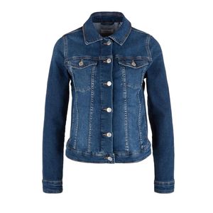 Nouvelle Vente en Gros - Veste en Jean Décontractée pour Femme, Qualité Supérieure, Populaire, Manches Longues, Grande Taille, 100% Coton Respirant, Bleu Hiver - Product Image 3