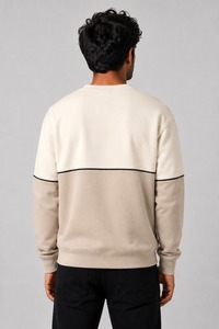 Sweat-shirt pour homme, col rond, manches longues, en molleton de coton doux, pull décontracté, streetwear, coupe décontractée, pour la gym, les entraînements, les voyages - Product Image 5