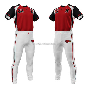 Manufacturer New Design Breathable Adults Baseball Uniforms For Men Sportswear Sets FOR Team - Product Image 6