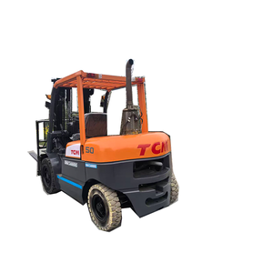 Used TCM 5ton Forklift Good Price Factory Tested Core Components Gearbox Pump Motor Engine Bearing Mines Construction Ports - Product Image 1