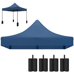 Cubierta de Repuesto para Sombrillas y Bases de Patio Sin Estructura - Product Image 5