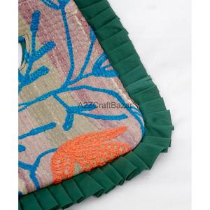 กระเป๋าคลัทช์ Kantha ดีไซน์ล่าสุด ปิดด้วยแม่เหล็ก ขายดีที่สุด สำหรับผู้หญิง มีจำหน่ายในราคาขายส่งสำหรับผู้ส่งออก - Product Image 6