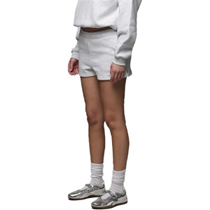 Wholesale Summer Fashion Women's Sexy <b>Shorts</b> Breathable Drawstring Skinny Casual Mid Waist Hot Fleece Fur Puff Eco-Friendly - Product Image 5