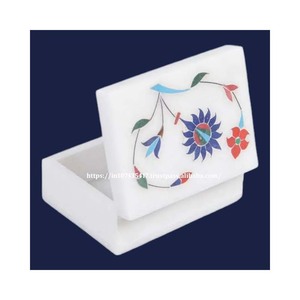 New Premium Best Handmade Design Top Collection Best Marble Inlay <b>Box</b> With Mother Pearl Material Use For Jewelry <b>Box</b> <b>Gift</b> Item - Product Image 3