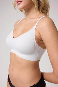 Magnifiques soutiens-gorge de sport écologiques à maintien élevé pour femmes grandes tailles, antichoc, respirants, avec torsion avant, style licou, sexy, pour le yoga et l'extérieur - Product Image 4