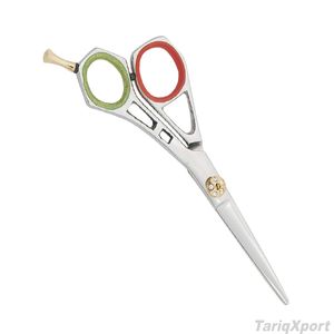 Juego de Tijeras de Peluquería Profesionales de Acero Inoxidable para Diestros, Plegables y Ligeras, Tijeras de Corte y Entresacado para Barbería - Product Image 2