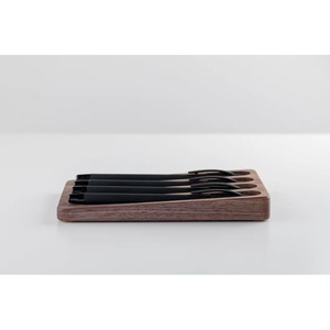 Organisateur de bureau minimaliste en bois de manguier naturel couleur miel - Vente en gros - Product Image 5