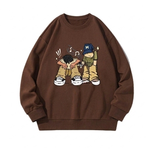 Sweat-shirts pour hommes avec logo personnalisé, sweats à capuche pour hommes, sweats sans capuche pour hommes, motif de dessin animé personnalisé, sweat-shirt en molleton 100% coton - Product Image 4