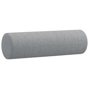 Coussin lombaire et d'assise gris clair 100 % polyester 5,9 x 19,7 pouces avec rembourrage en mousse - Product Image 3