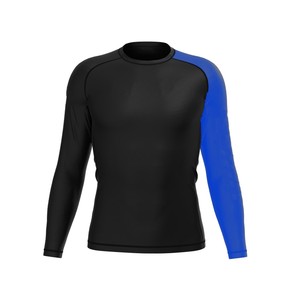 Vente en gros de rashguards MMA BJJ respirants anti-UV pour femmes et hommes, personnalisés avec logo imprimé par sublimation de haute qualité - Product Image 4