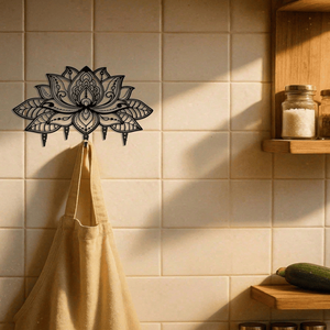 CIFbuy Sleek Metal <b>Wall</b> Mounted <b>Key</b> & Mail Organizer with <b>Hooks</b> Entryway Storage <b>for</b> TikTok & <b>for</b> Temu Pick Service - Product Image 4