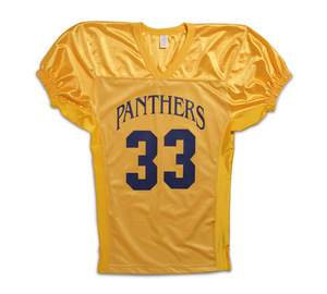 Camiseta de Fútbol Americano con Cuello en V, Manga Corta, Malla Transpirable, Poliéster, Ajuste Atlético, Ropa Deportiva de Equipo - Product Image 4