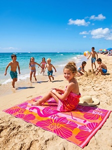 Toalla de Playa de Gran Tamaño, Resistente al Viento, de Alta Calidad, de Terciopelo Jacquard, de Algodón, con Muchos Diseños, de Secado Rápido, Regalo Promocional - Product Image 2