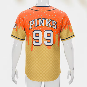 Nuevo Jersey Deportivo de Malla Transpirable de Secado Rápido con Logotipo, MOQ Bajo, Diseño Personalizado, Uniforme de Béisbol de Manga Corta, UPF 50+ - Product Image 4