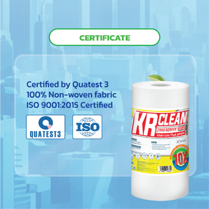 Toallas Absorbentes Ecológicas Hechas en Vietnam Krclean, Paño de Limpieza de Cocina Personalizado, Reutilizable, Tejido Resistente 100g/m - Product Image 6