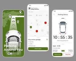 Aplicación móvil para reserva de aparcamiento: Reserva de plazas de aparcamiento al instante, realiza pagos seguros, navega fácilmente y gestiona las reservas. - Product Image 2