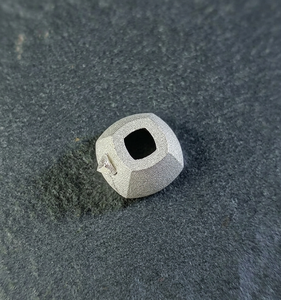 <b>Solid</b> 925 <b>Silver</b> Cushion Bezel Semi Mount Ring Blank Bezel Setting For Diamond Alternative Stone Trade Assurance Supplier - Product Image 3