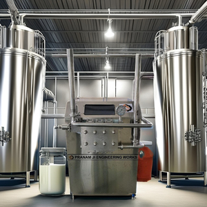 Homogeneizador de Leche de Alta Presión con Bomba, Capacidad de 1000L/H, 1 Año de Garantía - Product Image 1