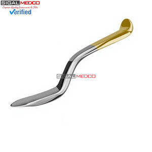 เครื่องถ่างปากคุณภาพพรีเมียม Minnesota Cheek Retractor ขนาด 5.5 นิ้ว พร้อมด้ามจับสีทอง ผลิตจากเหล็กกล้าไร้สนิมเกรดผ่าตัด - Product Image 2