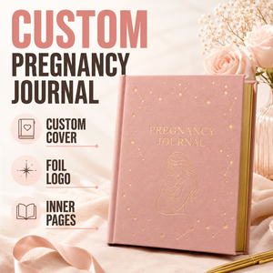 <span class=keywords><strong>Journal</strong></span> de <span class=keywords><strong>grossesse</strong></span> personnalisé LABON, couverture rigide en tissu rose, dorure à chaud, cadeau de maternité de luxe, <span class=keywords><strong>journal</strong></span> de jalons de <span class=keywords><strong>grossesse</strong></span> en gros, bords dorés - Product Image 1