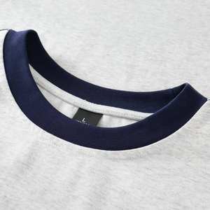 Camiseta Personalizada para Hombre, Color Sólido, Transpirable, Corte Holgado, Algodón, Hombros Caídos, Estilo Urbano, Cuello Redondo, Manga Corta, Estampada - Product Image 2