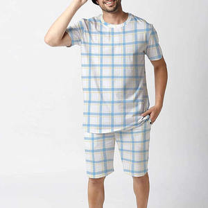 Ensemble d'été 2026 pour homme : T-shirt et short en coton léger, tissu respirant, coupe décontractée et confortable pour la plage - Product Image 3