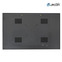 Monitor Industrial JRCOM de 24 Pulgadas, Panel PC con Intel Core I5-8250U, 4GB de RAM, 128GB, Pantalla Táctil Resistente, Soporte de Pared VESA, en Stock