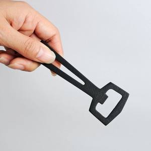 Porte-clés décapsuleur en métal, acier inoxydable, outil de bar portable pour bière, vin et usage quotidien - Product Image 5