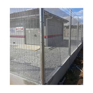Valla anticaída de 2,4 metros de altura 358, accesorios de valla duraderos resistentes a la corrosión para Puerto de prisión de aeropuerto Industrial - Product Image 3