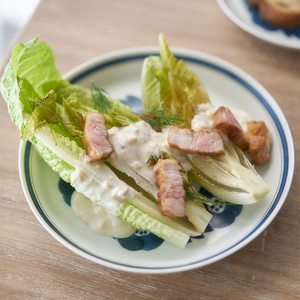 Juego japonés de alta calidad de 2 platos grandes y 2 cuencos pequeños/Colección "Blossom" - Product Image 2