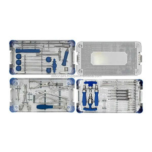 Ensemble complet d'instruments chirurgicaux en acier inoxydable pour la correction de la scoliose et des déformations vertébrales, durable, certifié CE, OEM, marque privée - Product Image 6