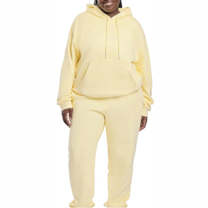 Conjunto Deportivo para Mujer, Sudadera con Capucha, Pantalones Deportivos, Conjunto de Dos Piezas con Logotipo Personalizado, Manga Larga, Ropa Deportiva para Mujer - Product Image 4