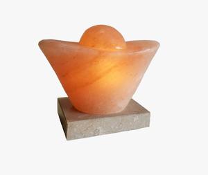 Lampe de Sel Rose de l'Himalaya Artisanale Premium 2025 en Matériau Organique, Forme Naturelle, Veilleuse Décorative, Sculptée en Forme de Lingot du Pakistan - Product Image 1