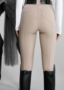 Pantalon d'équitation extensible 4 directions de haute qualité, leggings, collants, vêtements d'équitation en tissu technique au toucher doux - Product Image 5