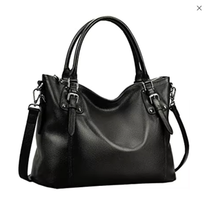 Sacs à main bandoulière de luxe de haute qualité BS INTERNATIONAL pour femmes, en cuir véritable, avec fermeture éclair durable - Product Image 2