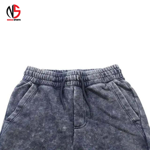 Pantalones Cortos Deportivos de Verano para Hombre al por Mayor, Sólidos, Casuales, de Secado Rápido, Ajuste Holgado, Estilo Vintage, Lavado Ácido, Oversize, Ropa Urbana, Tela de Lona 2026 - Product Image 4