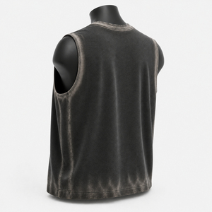 Camiseta sin mangas para gimnasio para hombre |   Camiseta Deportiva sin Mangas de Alta Calidad |   Ropa Deportiva Cómoda y Transpirable |   Camiseta sin mangas con logotipo/diseño personalizado - Product Image 5