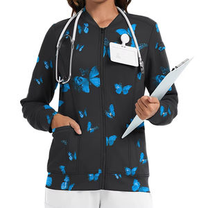 Uniformes Médicos para Mujer al por Mayor, Uniformes Quirúrgicos Transpirables de Rayón y Spandex, Chaquetas de Hospital para Enfermería - Product Image 1