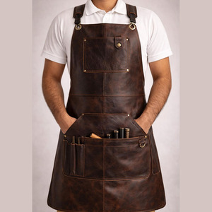 Ceinture porte-outils en cuir réglable pour la réparation de montres, avec coutures de qualité supérieure et poche utilitaire durable, à prix avantageux - Product Image 1