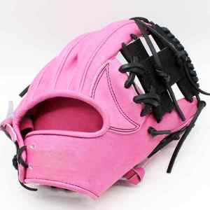 Warpro Industry Pink Synthetic Insulated Split Finger <b>Baseball</b> <b>Glove</b> Left-Handed H-Web Full Finger Hook Loop Closure Non-Slip - Product Image 5