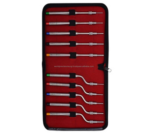 Juego de Osteótomos Manuales para Levantamiento de Senos Dentales, Rectos, Offset, Cóncavos, Instrumentos para Implantes, Herramientas de Cirugía Oral de Acero Inoxidable - Product Image 5